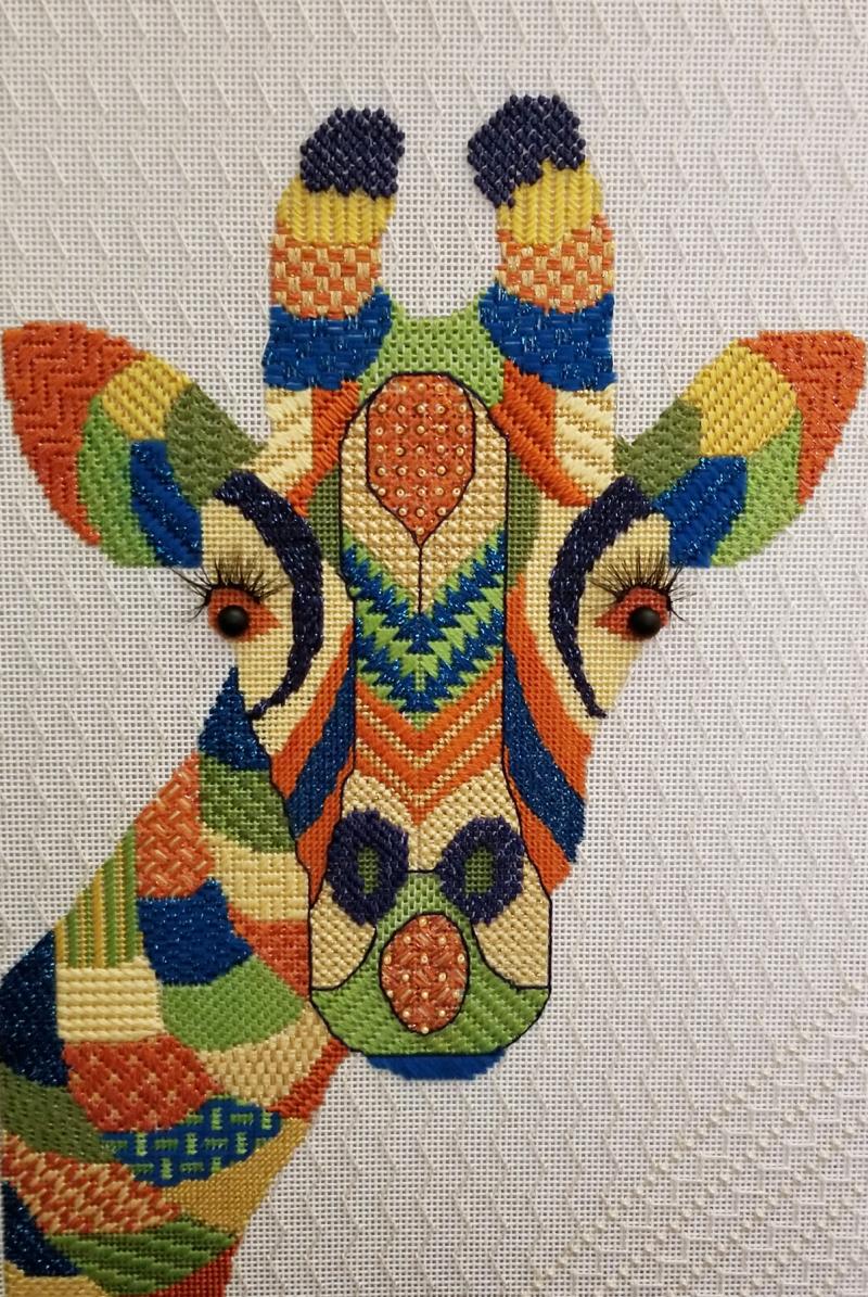 Gertrude the Patchwork Giraffe